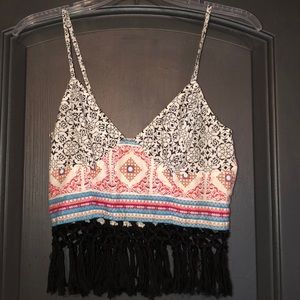 Free People One Crop Tank sz S